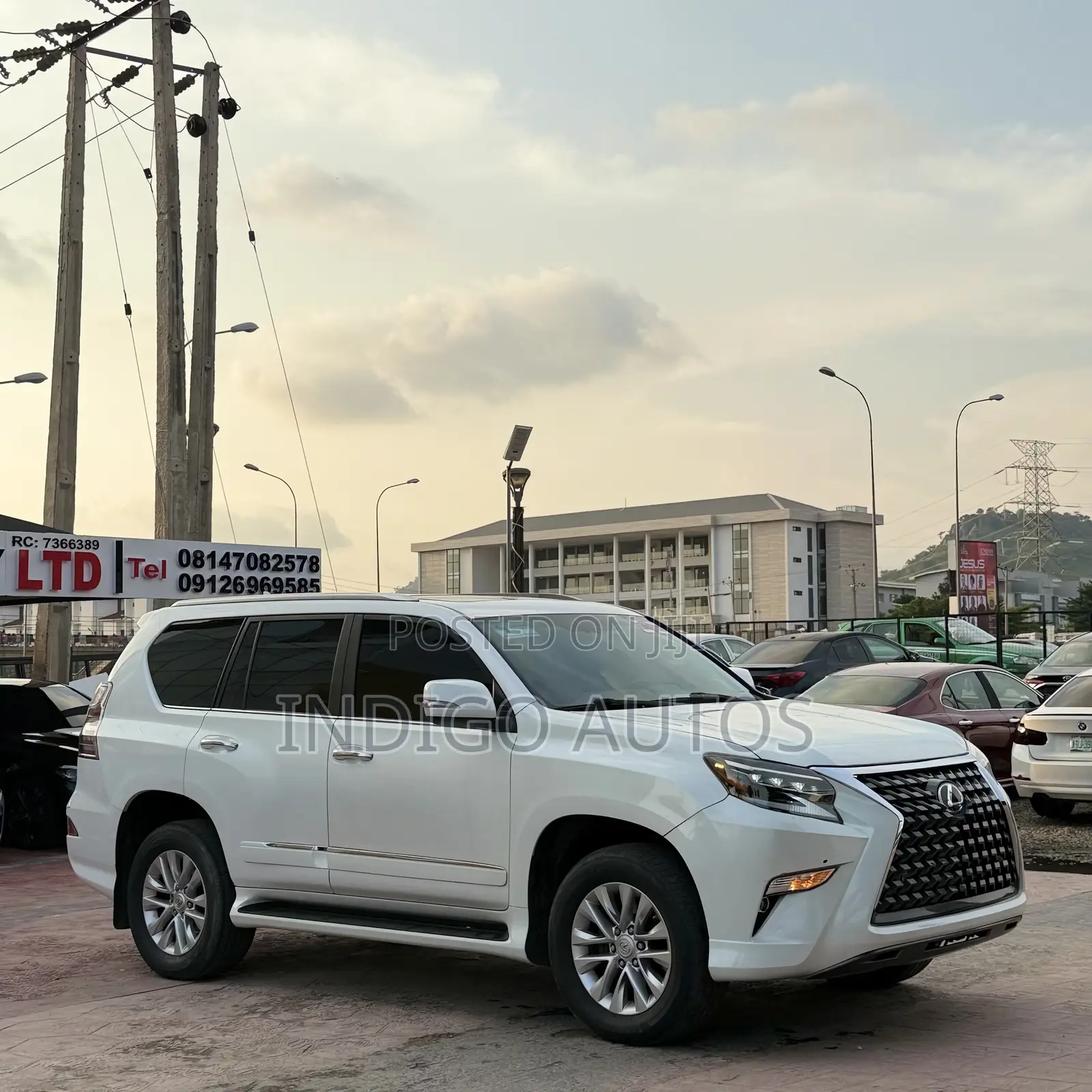 Lexus GX 2014 White