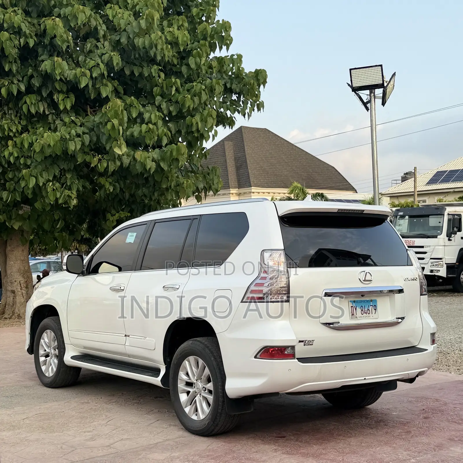 Lexus GX 2014 White