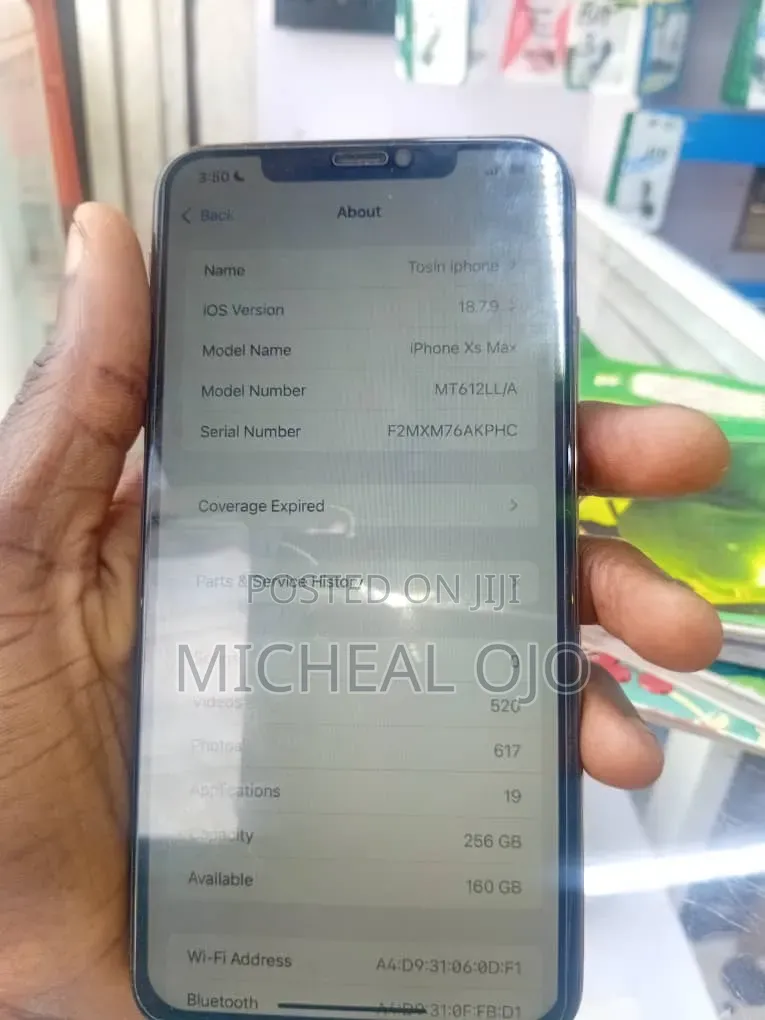 Apple iPhone XS Max 256 GB Gold