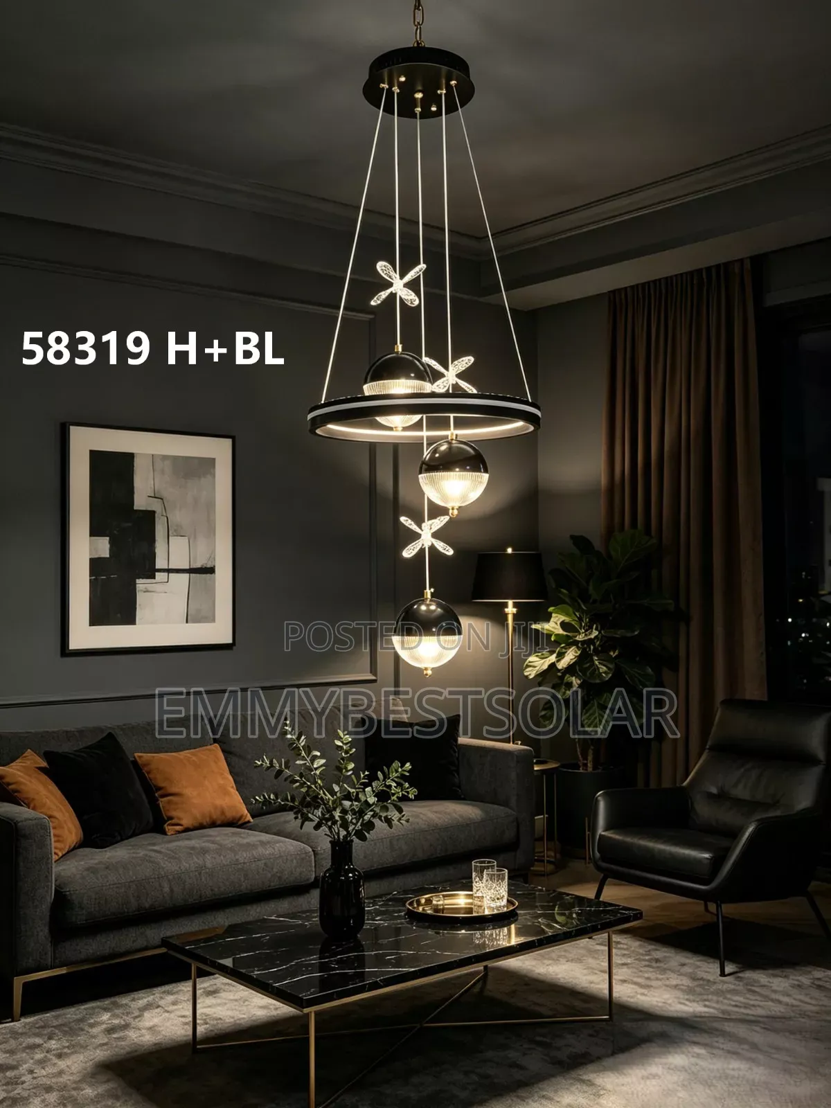Modern Home Decor Chandelier Light