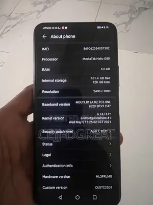 Huawei Y9a 128 GB Black