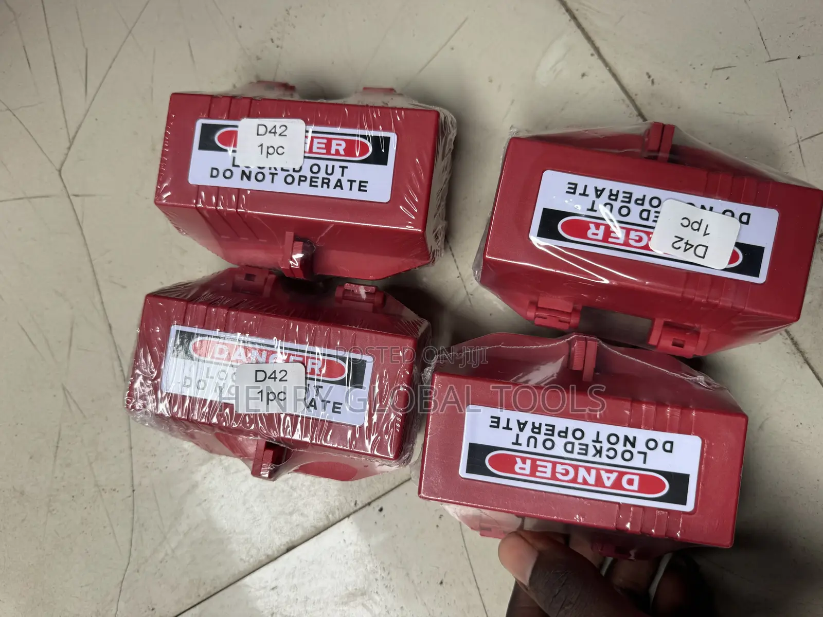 🔒 LOTO Lockout Device – D42