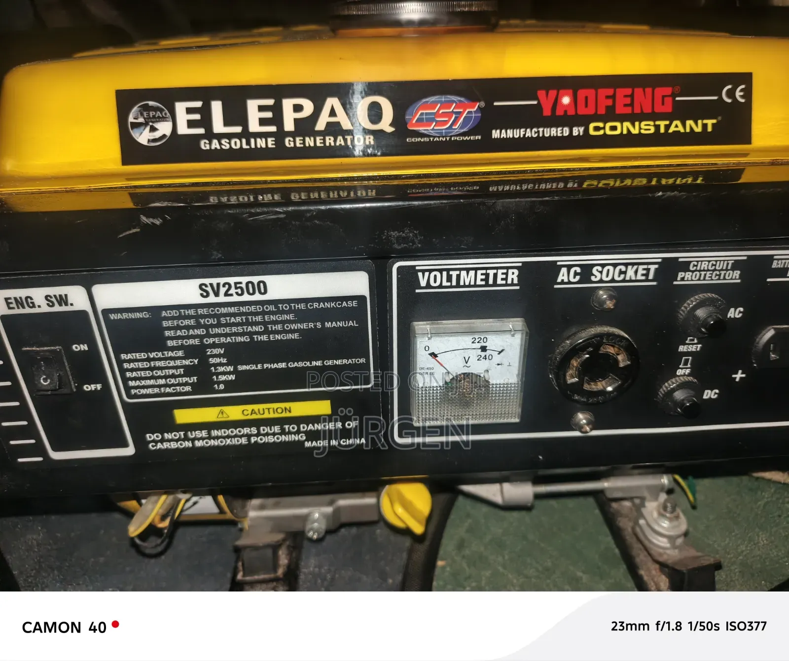 Elepaq Constant Generator