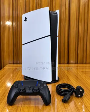 UK Used PS5 Slim Digital Edition With 12 Pre - Installed Games