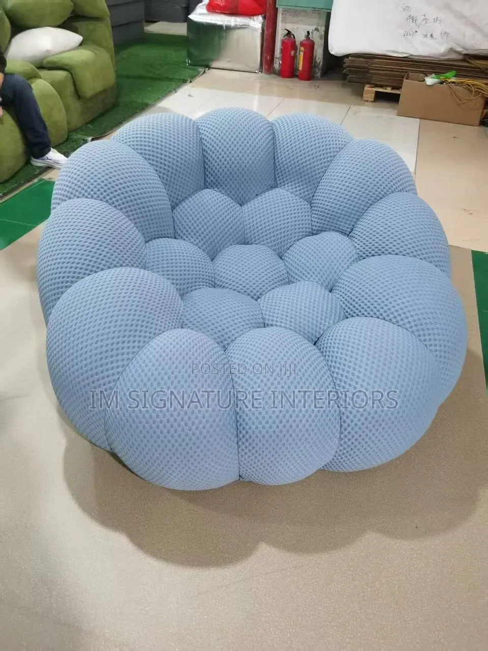 Round Bubble Pumpkin Style Sofa