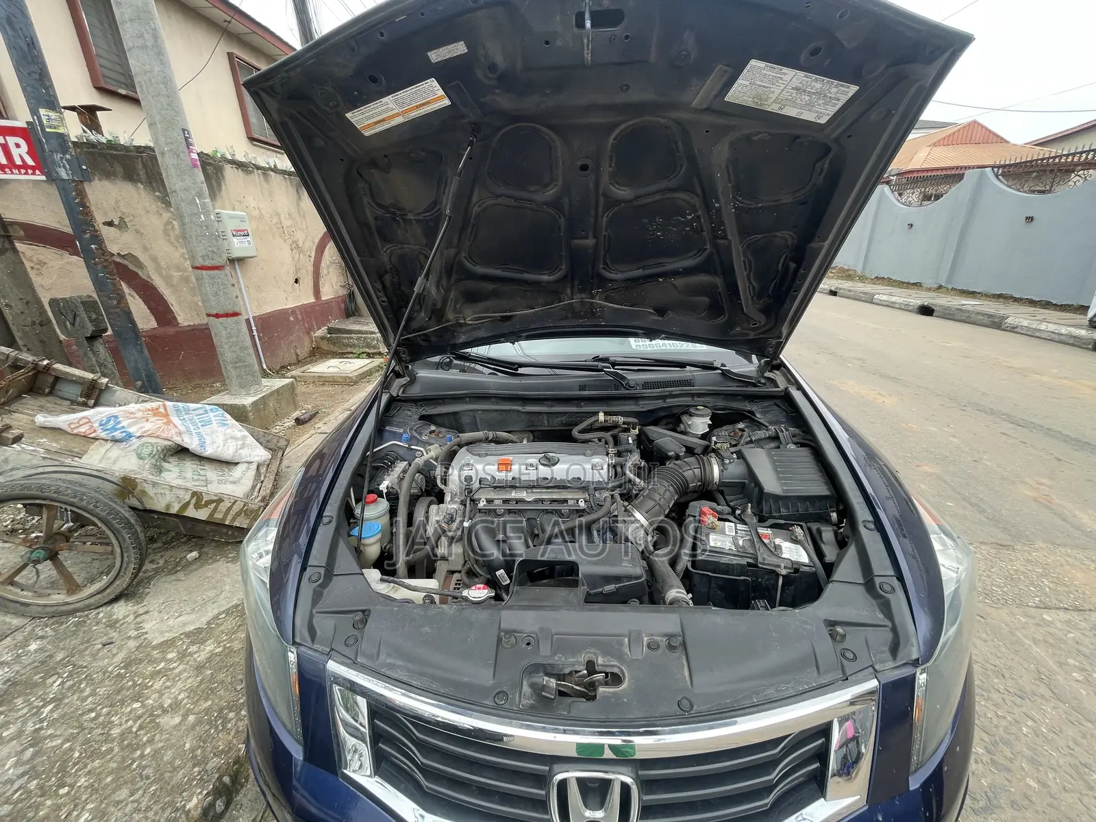 Honda Accord 2008 Blue