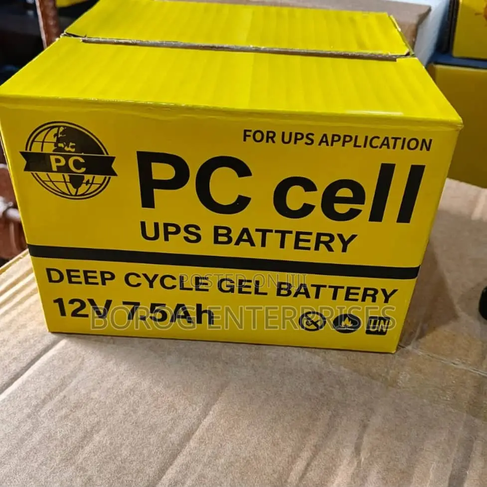 PC Cell 12V 7.5Ah UPS Battery