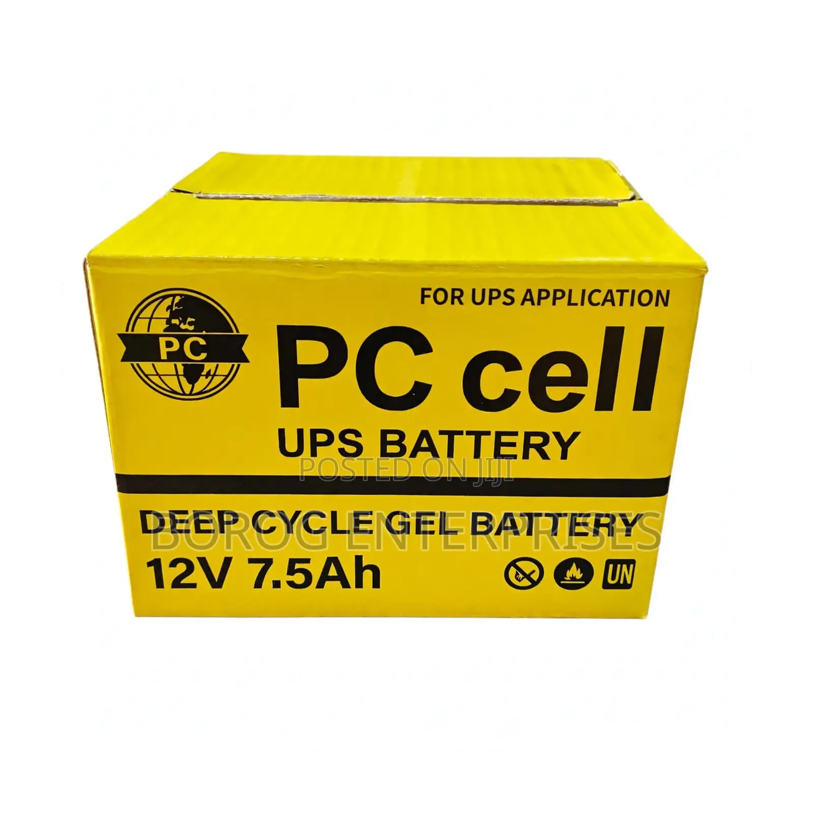 PC Cell 12V 7.5Ah UPS Battery