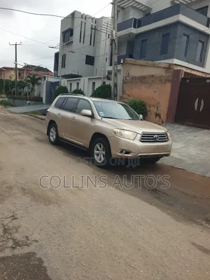 Toyota Highlander V6 2009 Gold