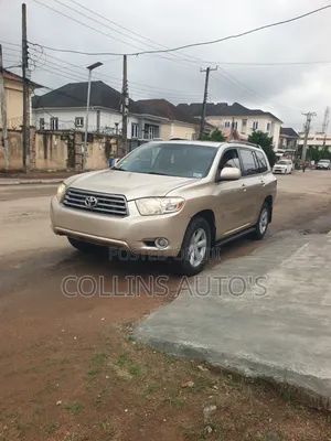 Toyota Highlander V6 2009 Gold