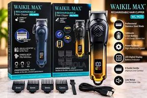 Waikil Max WL-9671 Rechargeable Professional Hair Clipper
