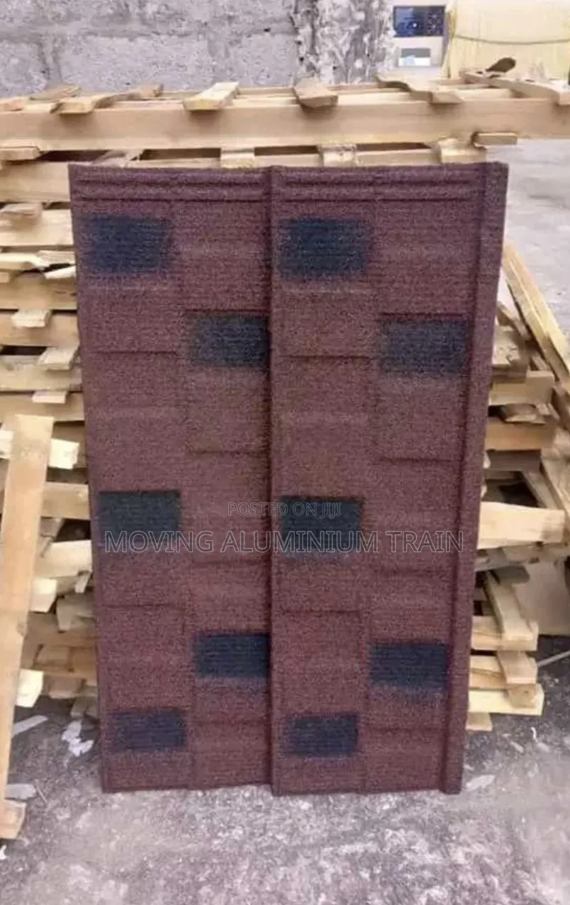Red and Black Shingle Roofing Sheets