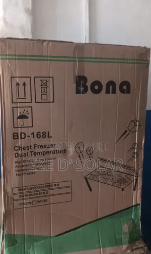 Low Power Consumption 168 Litre Solar Bona Freezer