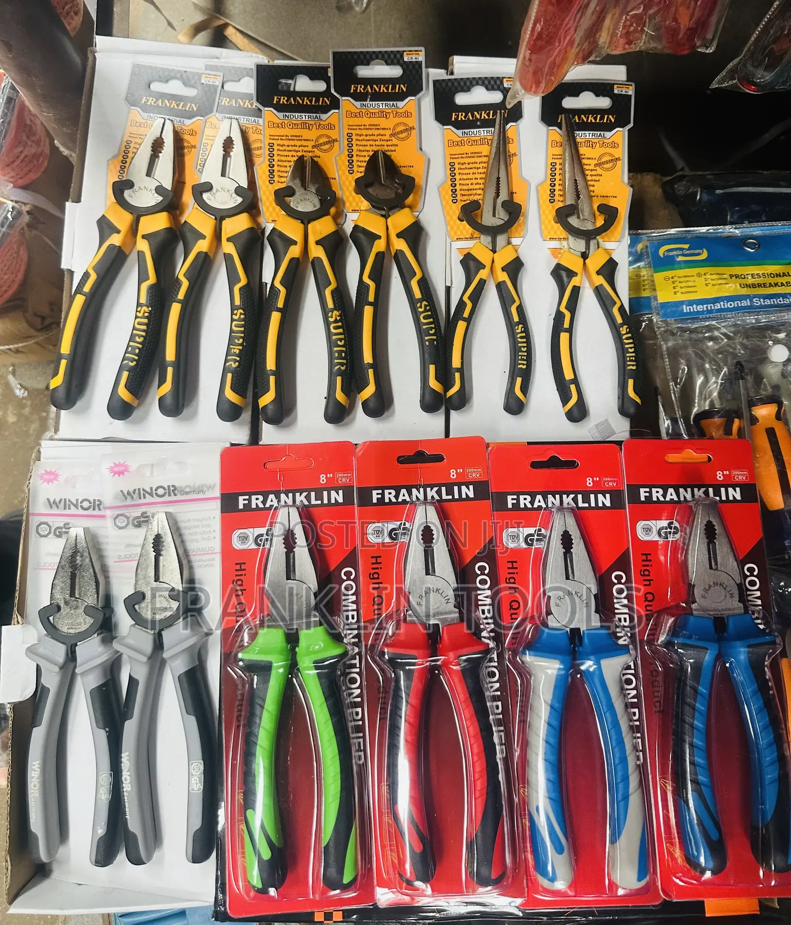 Super Franklin Combination Plier,cutter Long Nose