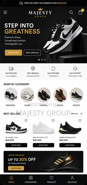 Professional Website and Portfolio for Your Business and Services