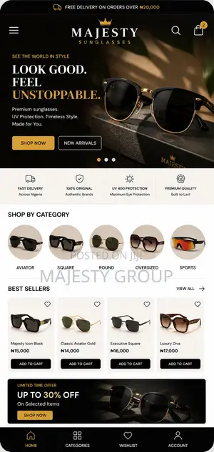 Professional Website and Portfolio for Your Business and Services