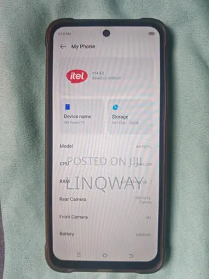 Itel Power 70 128 GB Silver