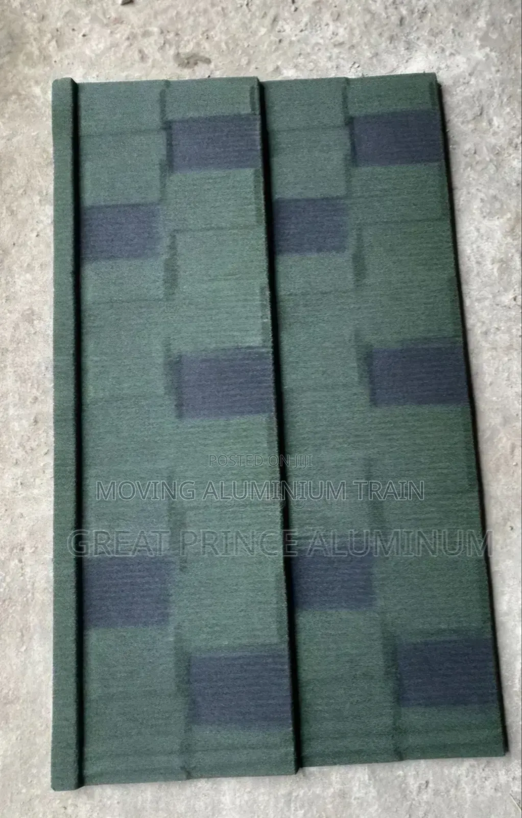 Green Shingle Stone Coated Roofing Sheet