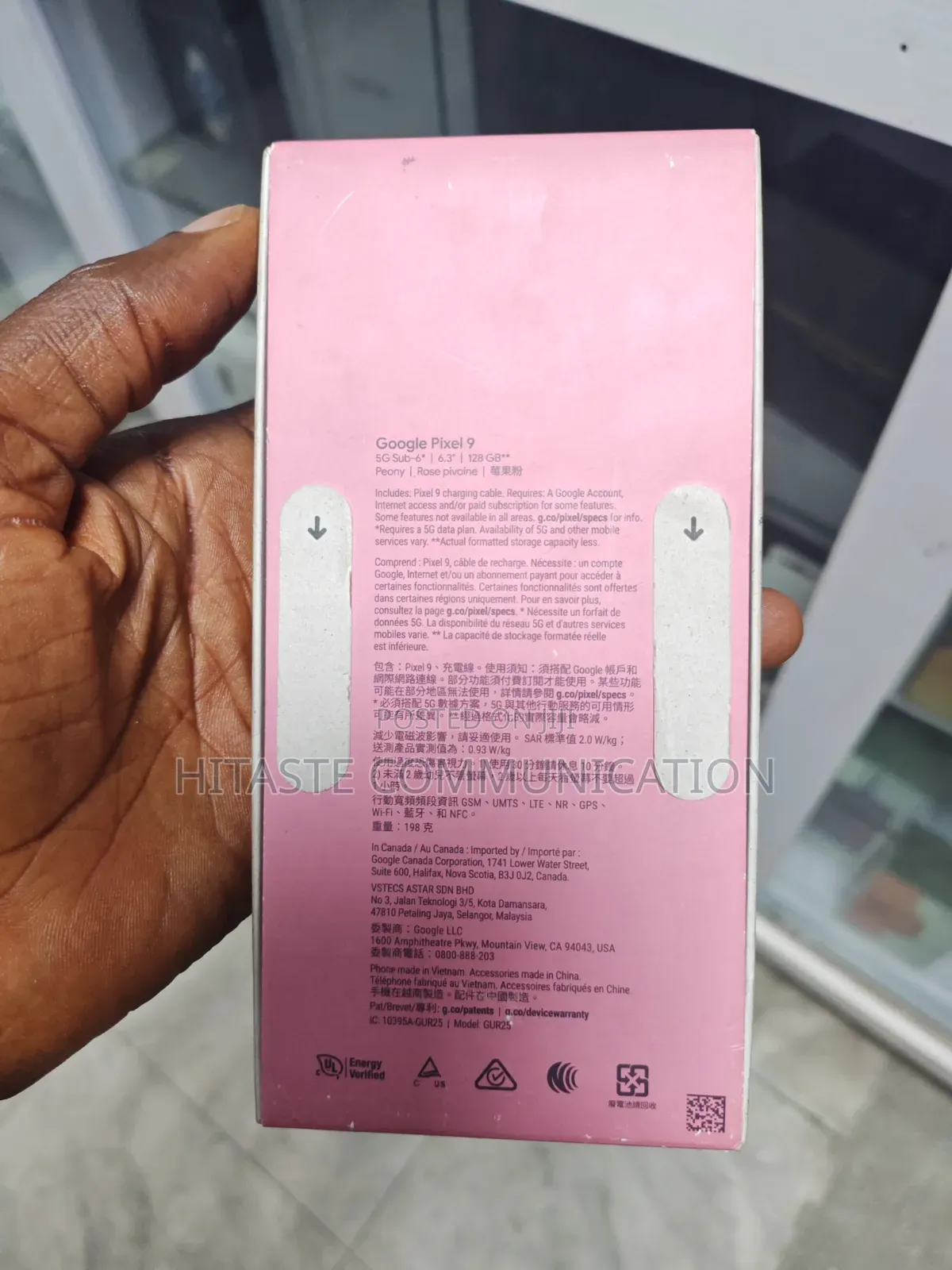 New Google Pixel 9 128 GB Pink