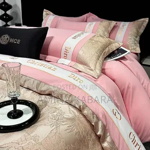 Chanel Coco 6x6 Duvet Set 4pcs - Bedsheet Pillowcases