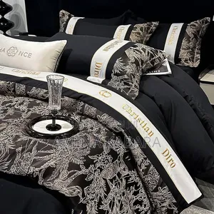 Chanel Coco 6x6 Duvet Set 4pcs - Bedsheet Pillowcases