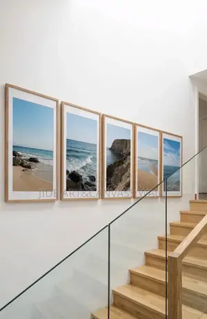 Acrylic River Side View Staircase Wall Arts Frames