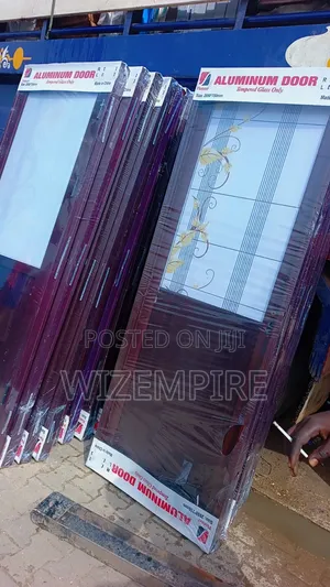 Toilet Aluminum Half Glass Available