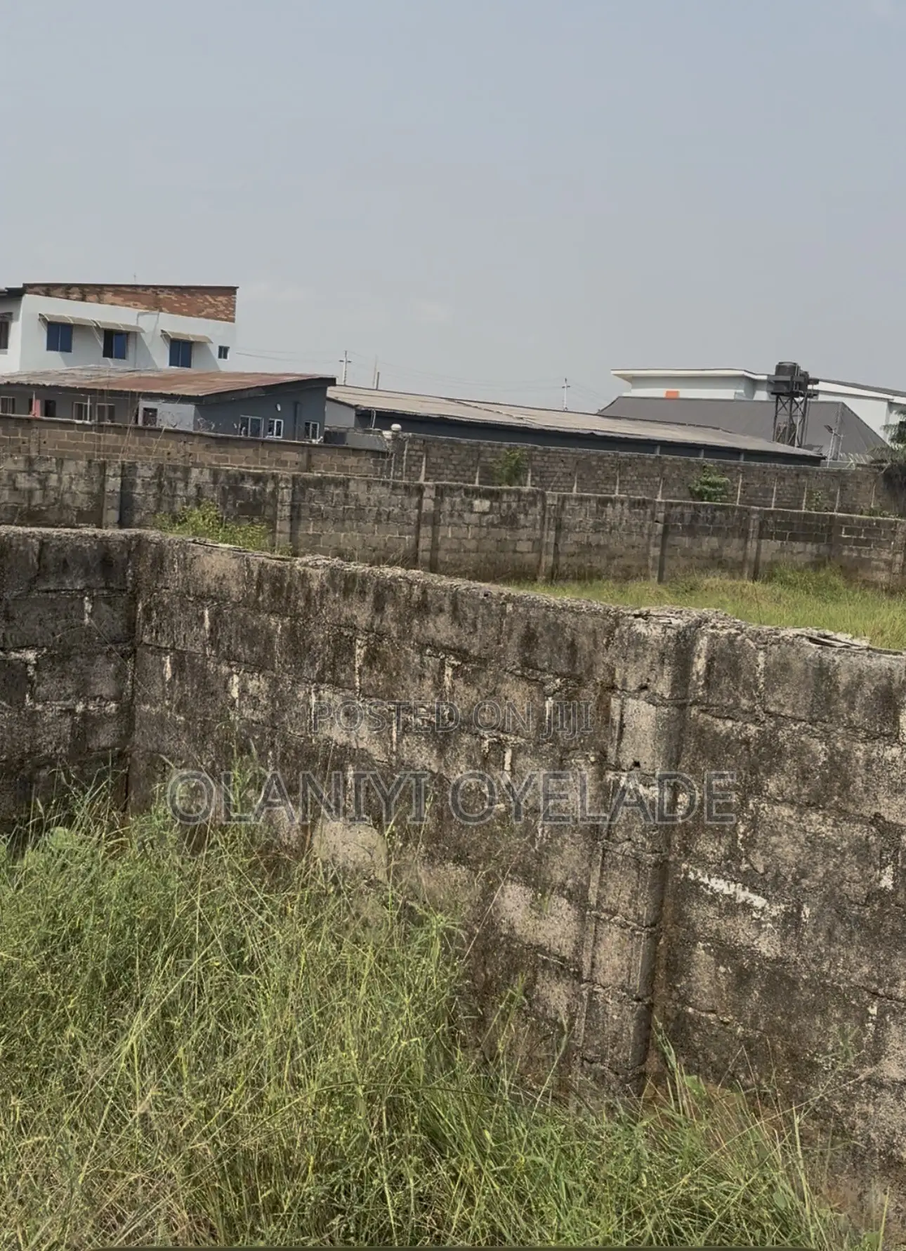 A Full Plot of Land With a Building Plan on It