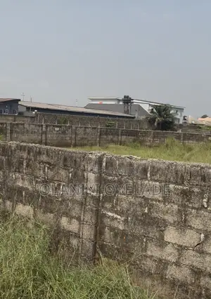 A Full Plot of Land With a Building Plan on It