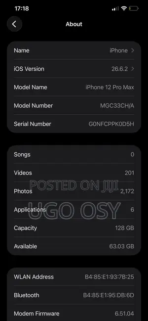 Apple iPhone 12 Pro Max 128 GB Blue
