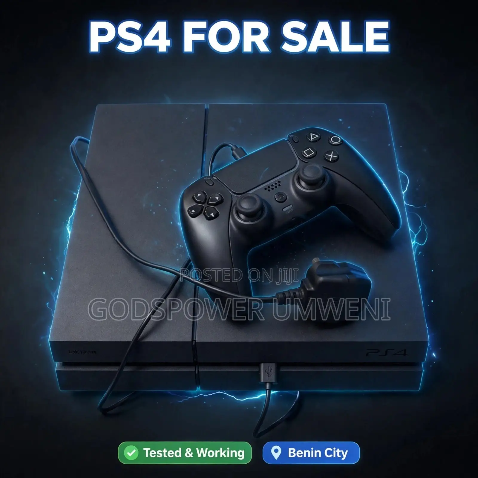 PS4 Fat 1TB — Jailbroken, Fully Working