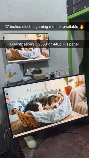 Electric 27 Inch’s Gaming Monitor