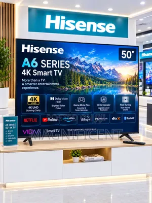 Hisense A6 Series 50′′ Smart TV – VIDAA