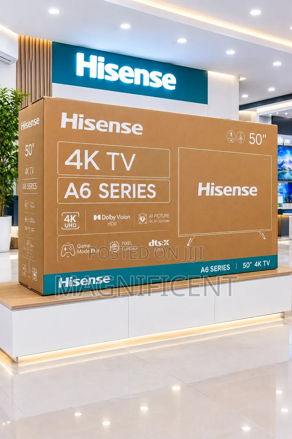 Hisense A6 Series 50′′ Smart TV – VIDAA