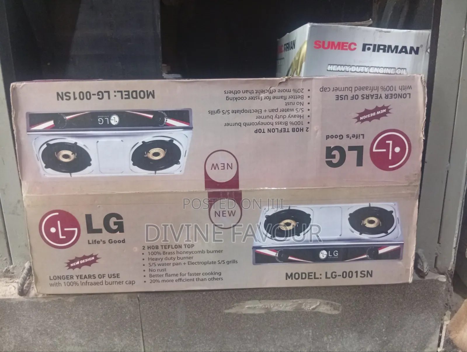 LG Table Gas