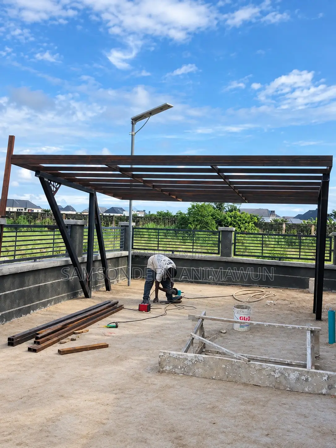 Affordable Modern Pergola | Supply Installation