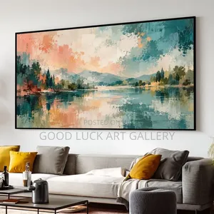 Serene Abstract Landscape Art