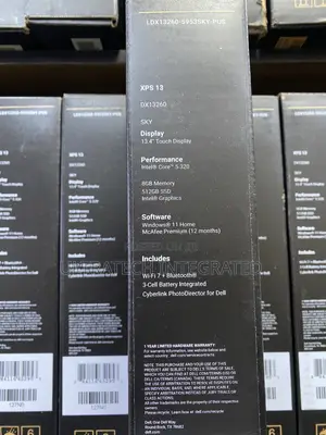 New Laptop Dell XPS 13 8GB Intel Core 5 SSD 512GB