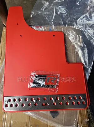 Red GR Sport Hilux Mud Flaps Upgrade