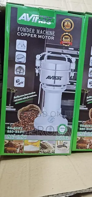 AVINAS AV-287 Electric Powder/Grinding Machine – 250G Capacity