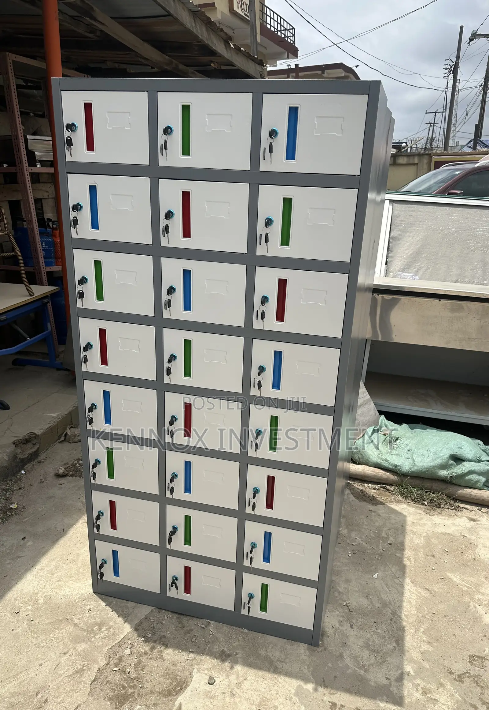 Solid 24 Doors Imported Lockers