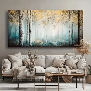 Peaceful Forest Landscape Canvas