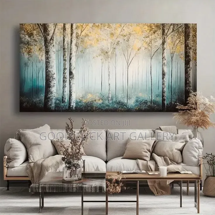 Peaceful Forest Landscape Canvas