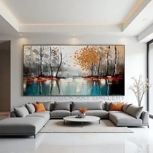 Peaceful Forest Landscape Canvas