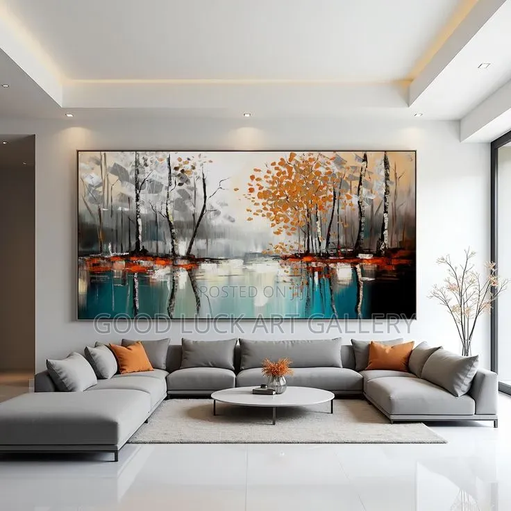 Peaceful Forest Landscape Canvas