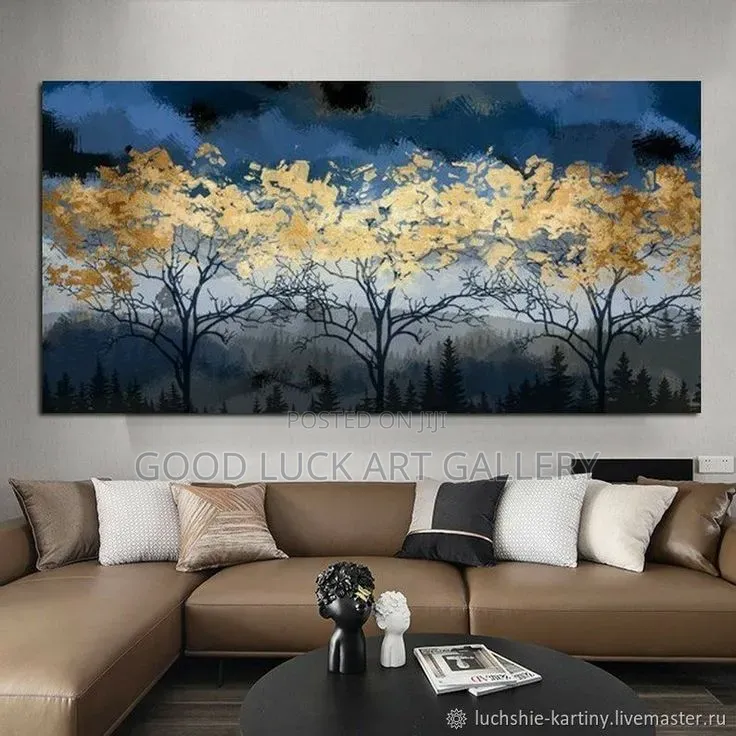 Peaceful Forest Landscape Canvas