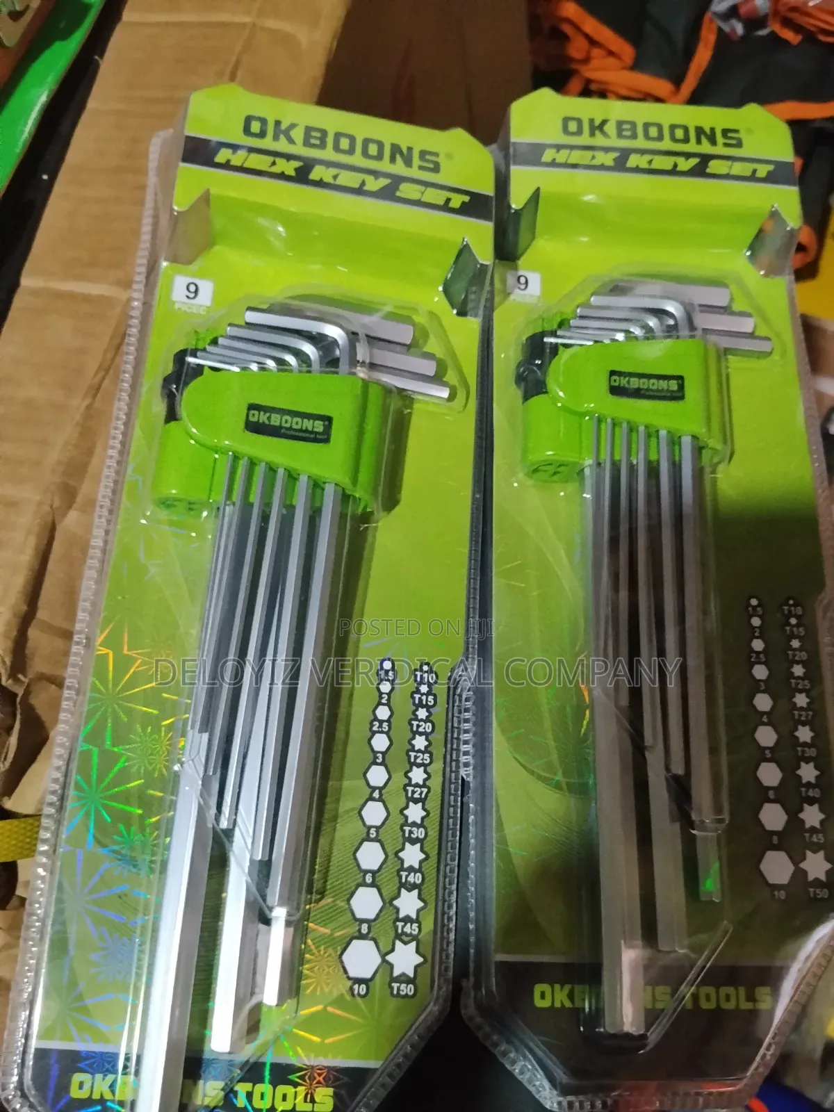 Long Allen Key Set