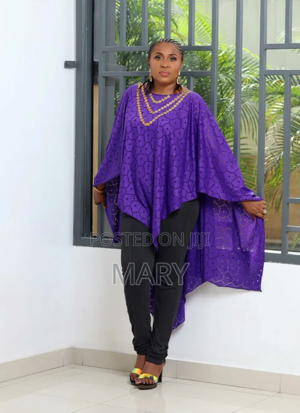 Lace Poncho / Cape Top