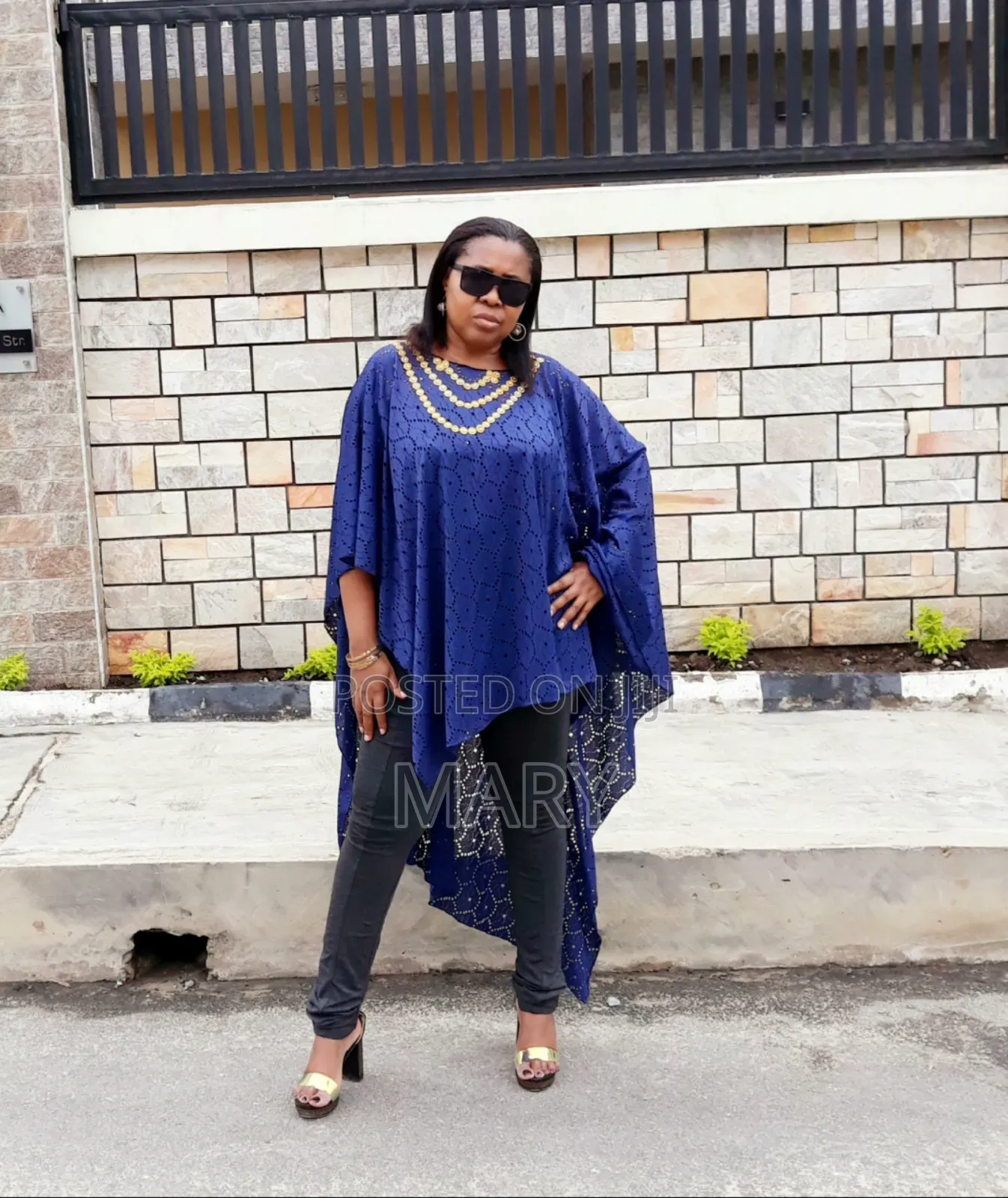 Lace Poncho / Cape Top