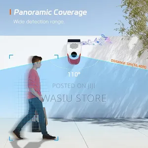 Solar-Powered Motion Sensor Alarm Designed for Outdoor Security